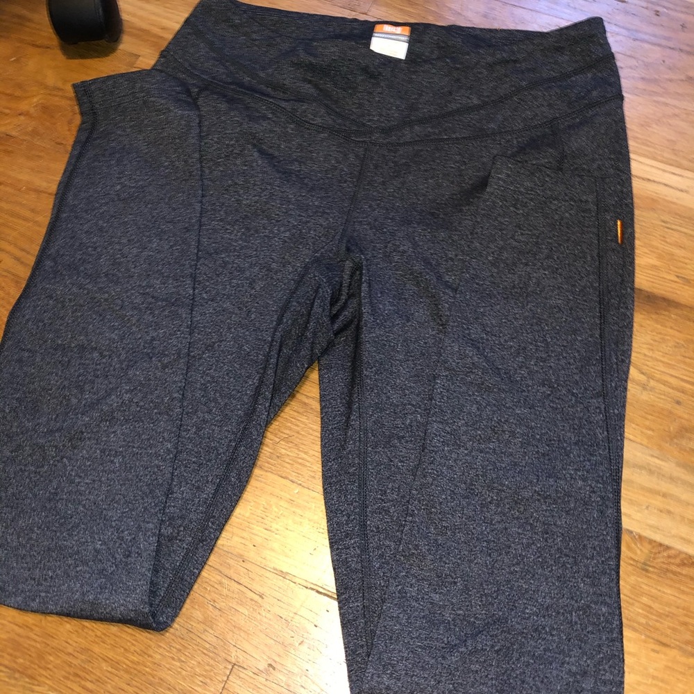 Lucy Fitted Leggings Grey Size Medium